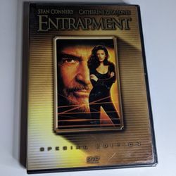 Entrapment Starring Sean Connery And Catherine Zeta Jones DVD Movie Sealed Never Opened Sealed In Plastic
