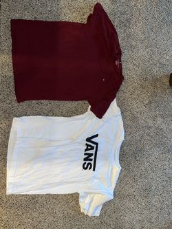 Used  Youth Boys Shirts  Size XL Vans And Tommy Hilfiger