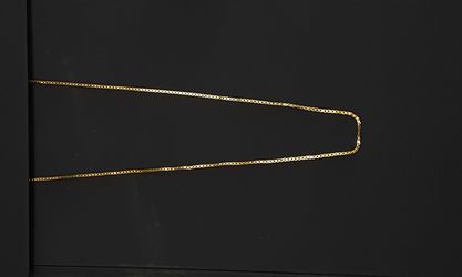 Box Chain - Yellow Gold 14k (.585) 9.8 grams 20 inch