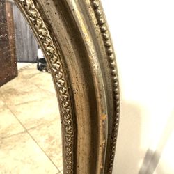 Antique Mirror with Ornate Frame 