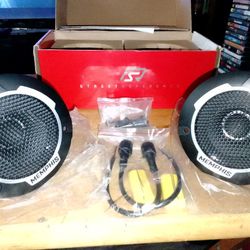 Brand New Memphis Audio Since 1965, SRXPTV2 4" Pro Tweeter W/ RGB LED Illuminated Horn 3 Colors Red/Blue/Green Street Reference 