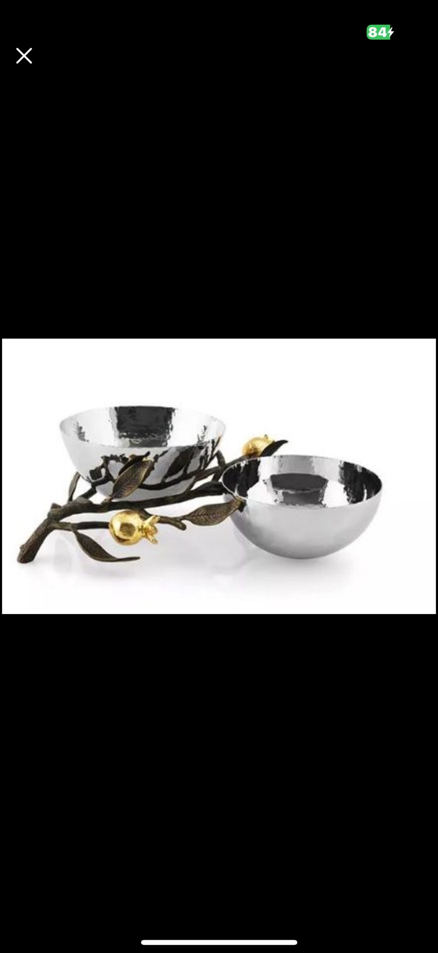 Michael Aram Pomegranate Double Dish