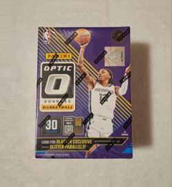 NBA Panini Optic Donruss Basketball Blaster Box!
New and Fully Sealed.