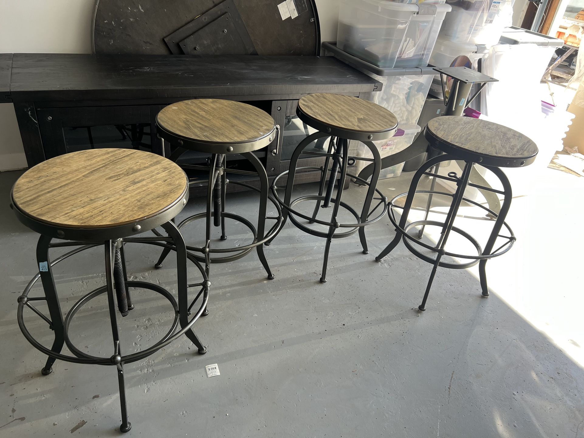 Wooden Bar Stools