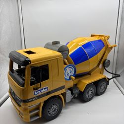 Bruder MX 5000 Cement Mixer Truck 4143 Construction Vehicle  Mercedes Germany