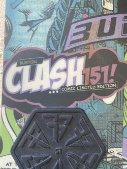 Burton Clash 151 Comic Book Limited Edition