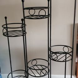 Beautiful Indoor Plants Iron Stand Folding Good For 6 Basic Indoor Plants 