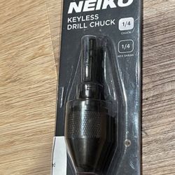 Neiko Keyless Drill Chuck 1/4”