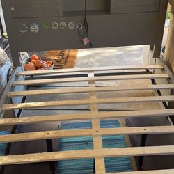 Full Bed frame With Storage 