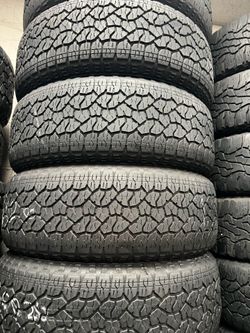 275-60-20 Goodyear todo terreno las 4 por $265
