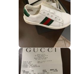  Authentic Gucci kids Shoes