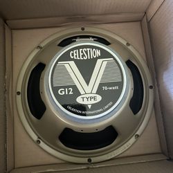 Celestion G12 70 Watt V-Type Speaker 16 Ohms Mint Condition 