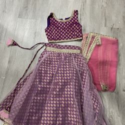 Toddler Girl Lehenga 3-5 Years Old