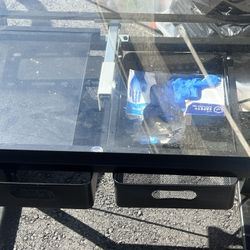 Glass Desk
