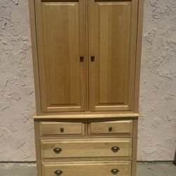 Maplewood Pine Armoire