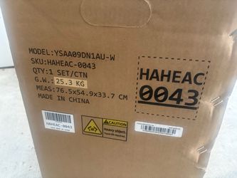 YSAA09DN1AU-W Boxed Unit – Model HAHEAC-0043