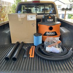 NEW RIDGID 14 Gal. 6.0 Peak HP NXT Shop Vacuum Wet Dry Vac w/Filter, Hose & Accessories