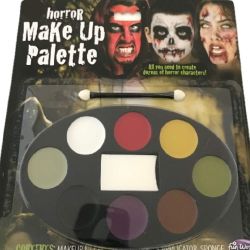 🕷 Fun World Horror Makeup 8 Color Palette Make up Fancy Dress