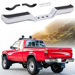 Chrome Rear Step Steel Bumper Assembly 1989-1995 Toyota Pickup Tacoma
