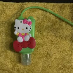 Hello Kitty Hand Sanitizer With Case $3