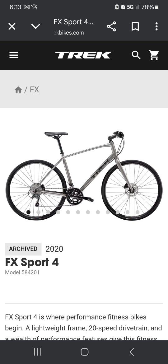 2020 Trek FX 4 XL