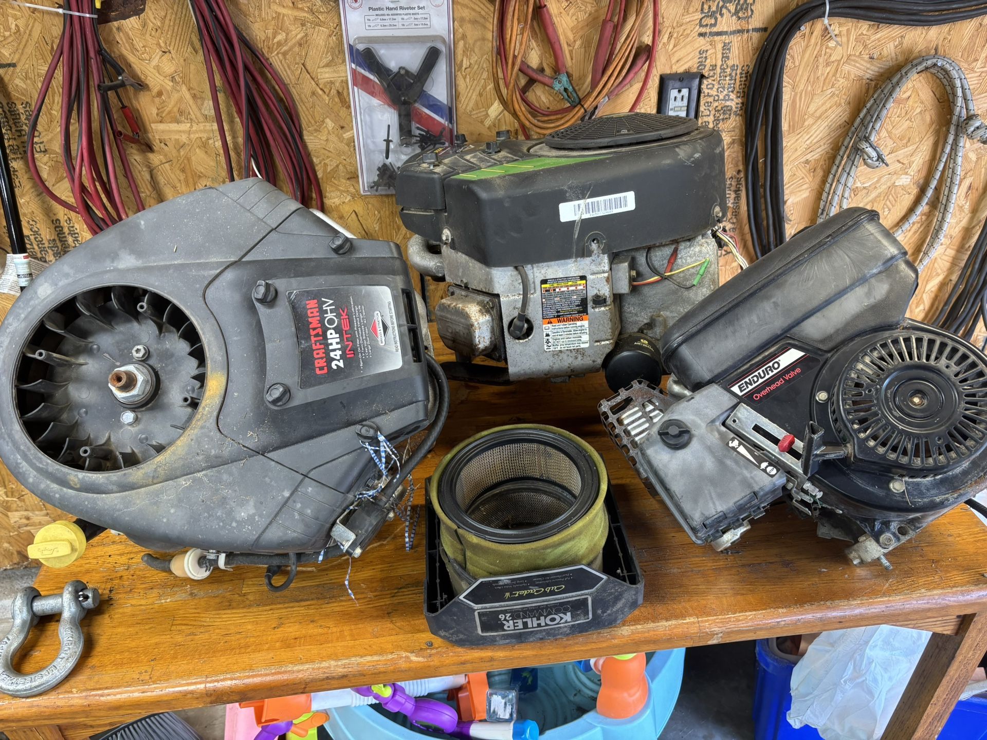 Spare Riding Lawn Mower Engines & Parts