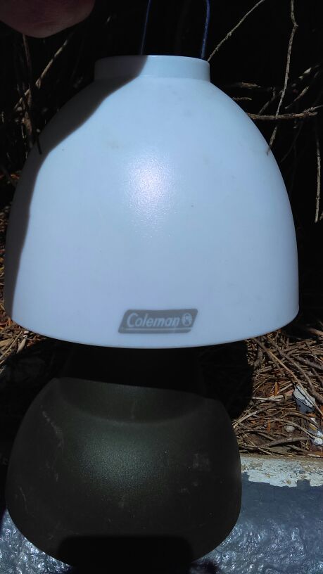 Coleman led lantern, battery operated