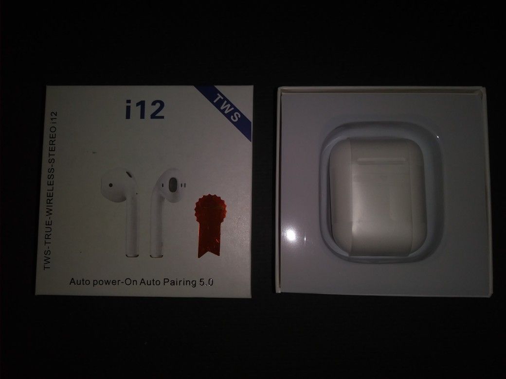 i12 TWS EAR BUDS NEW 15.