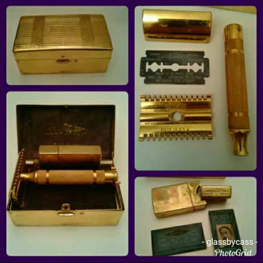 1920's Gillette ALGONQUIN safety razor special edition