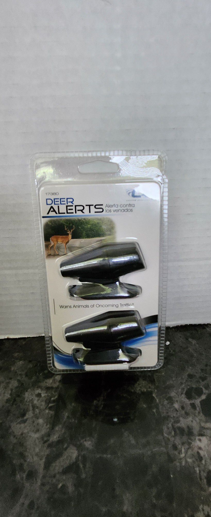 Custom Accessories 17380 Deer / Animal Alert Whistles - BLACK -