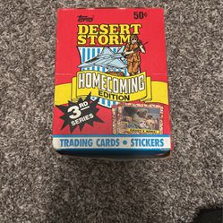 Desert storm homecoming edition third series streaming cards