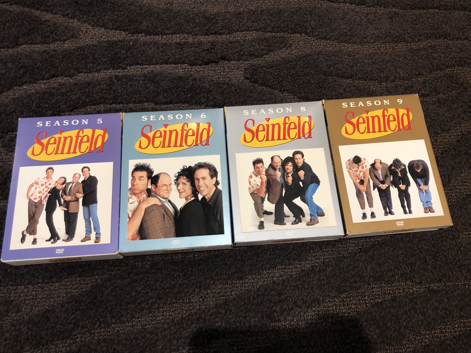 Seinfeld seasons 6, 8, 9