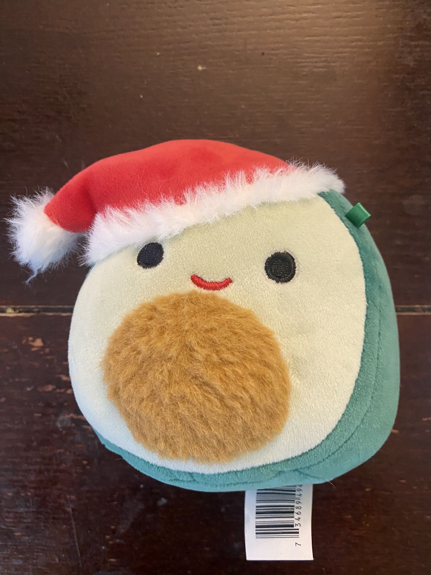 Squishmallow 2021 Austin The Avocado Santa Christmas rare