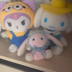 Hello Kitty Plushies