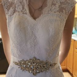 Wedding Dress With Or Without Petticoat