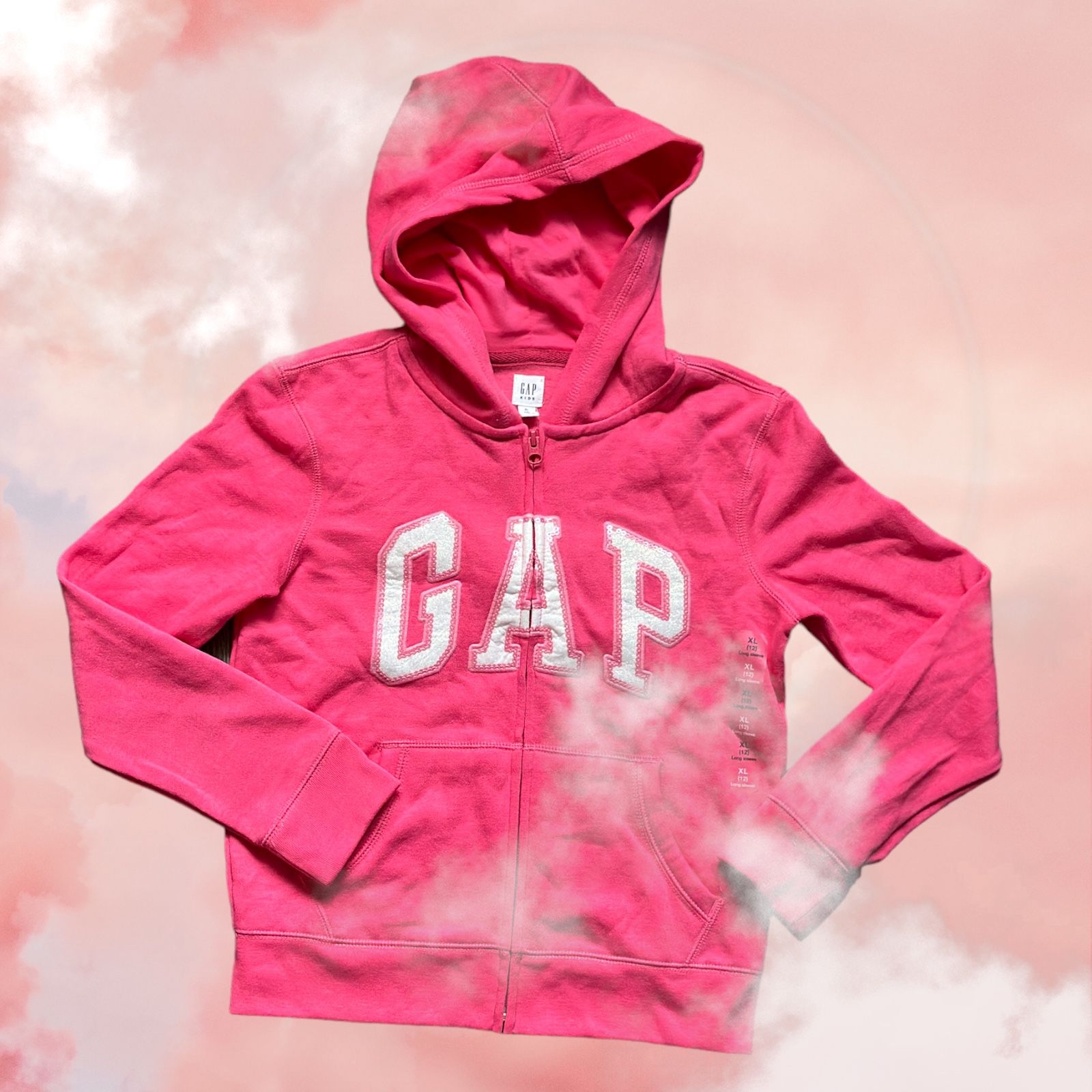 Pink Gap Hoodie
