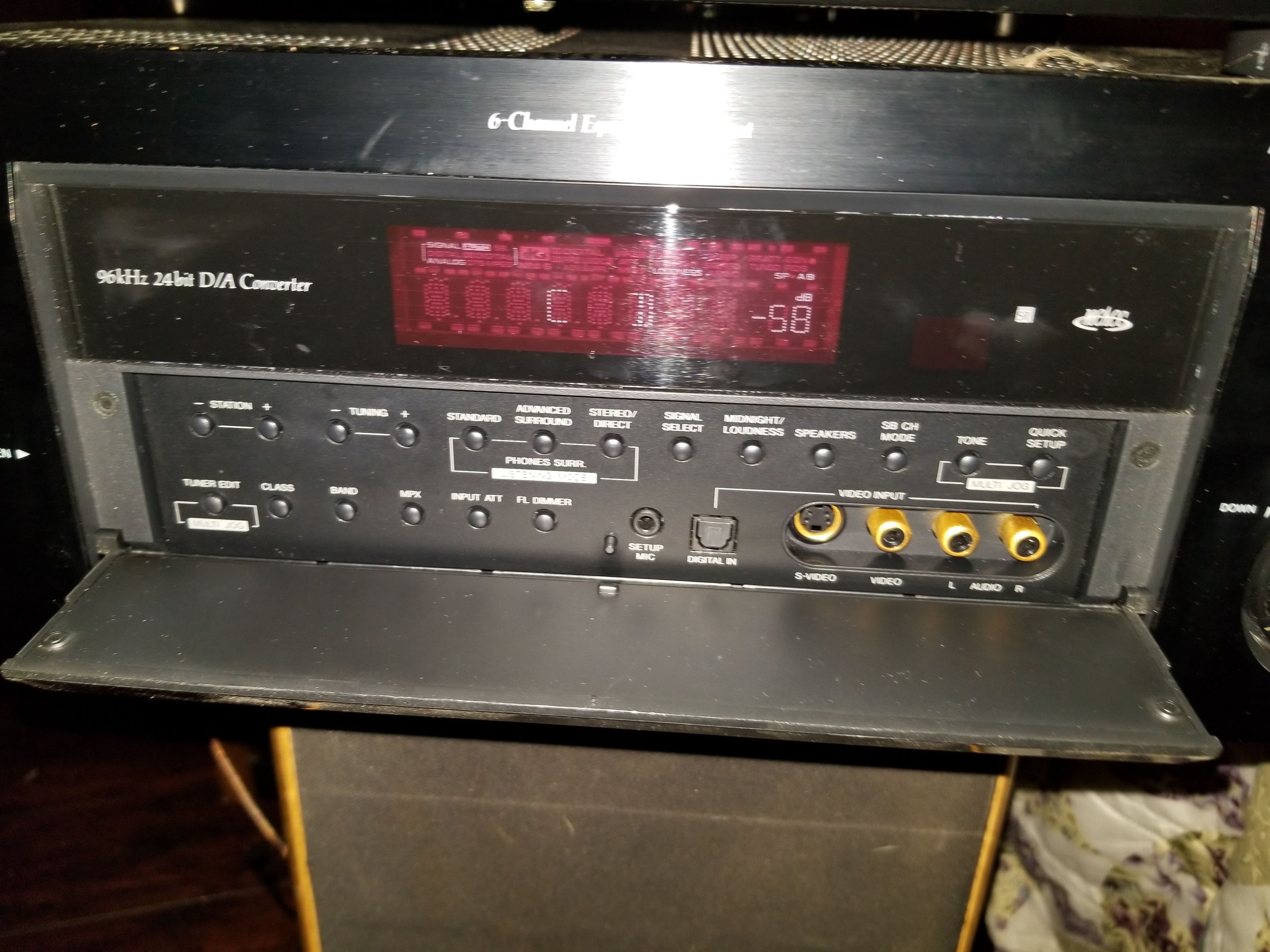 Pioneer VSX-D912 7.1 Channel 110 Watt Surround Sound Receiver