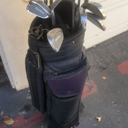 Gulf Clubs And Bag