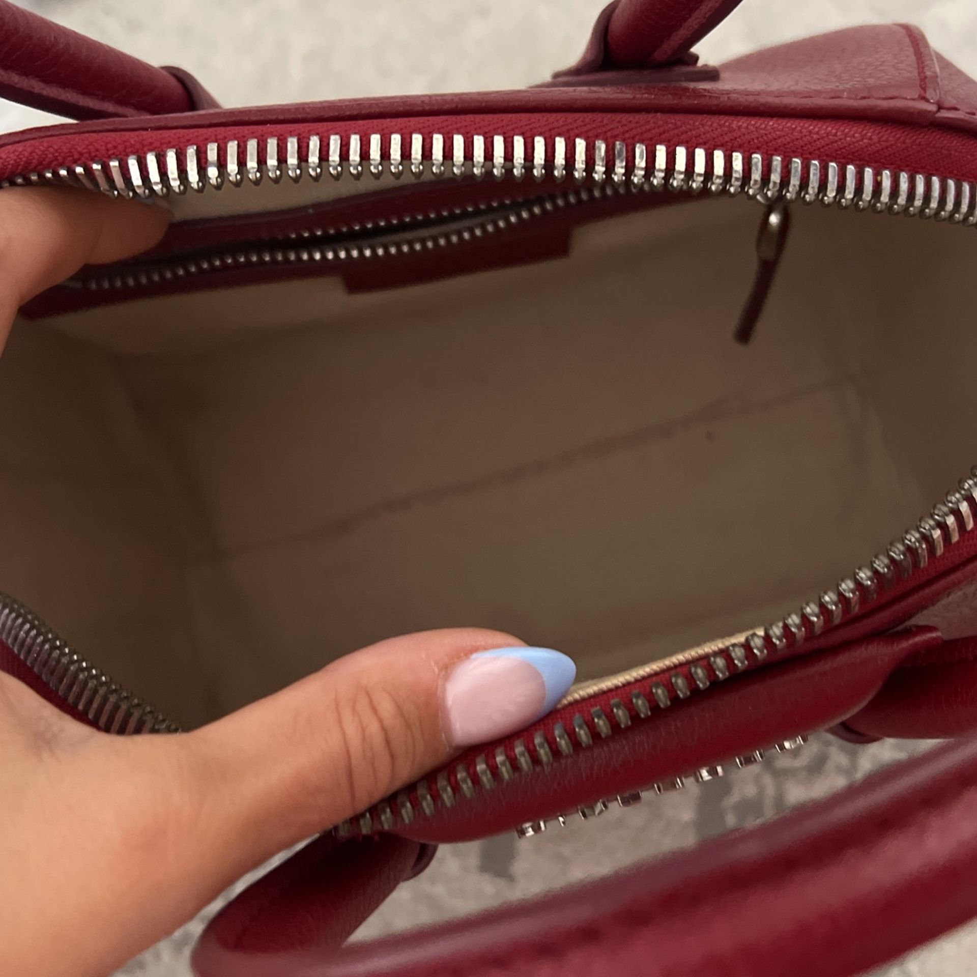 Givenchy Red Goatskin Mini Antigona Bag for Sale in Artesia CA