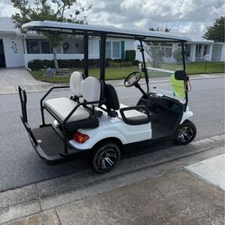 Icon 4 passenger golf cart midel number LT-A627. 2+2