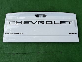 Chevrolet Silverado 1500 Tailgate Liftgate Trunk Lid Tapa De Maletero 2019 2020 2021 2022 2023 2024 2025