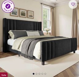 King Size Bed - Aurieona Upholstered Platform Bed By Wade Logan®