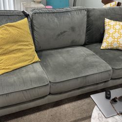 Luxury Velvet Sofa PICK UP TODAY