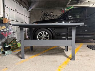 Metal shop table