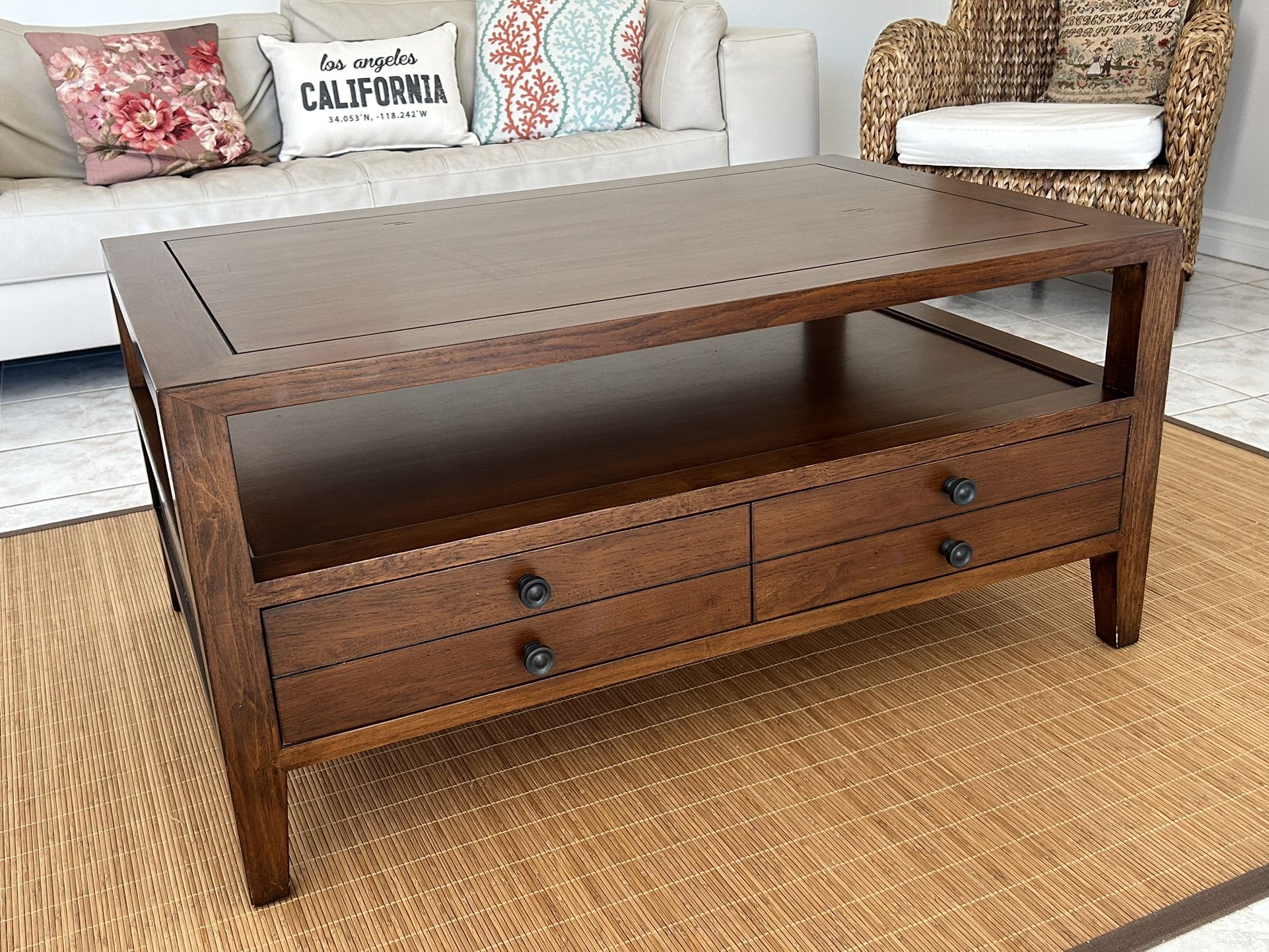 Coffe Table 4 Drawers $700 OBO