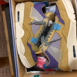 Union Desert Moss Jordan 4 Sz 9 