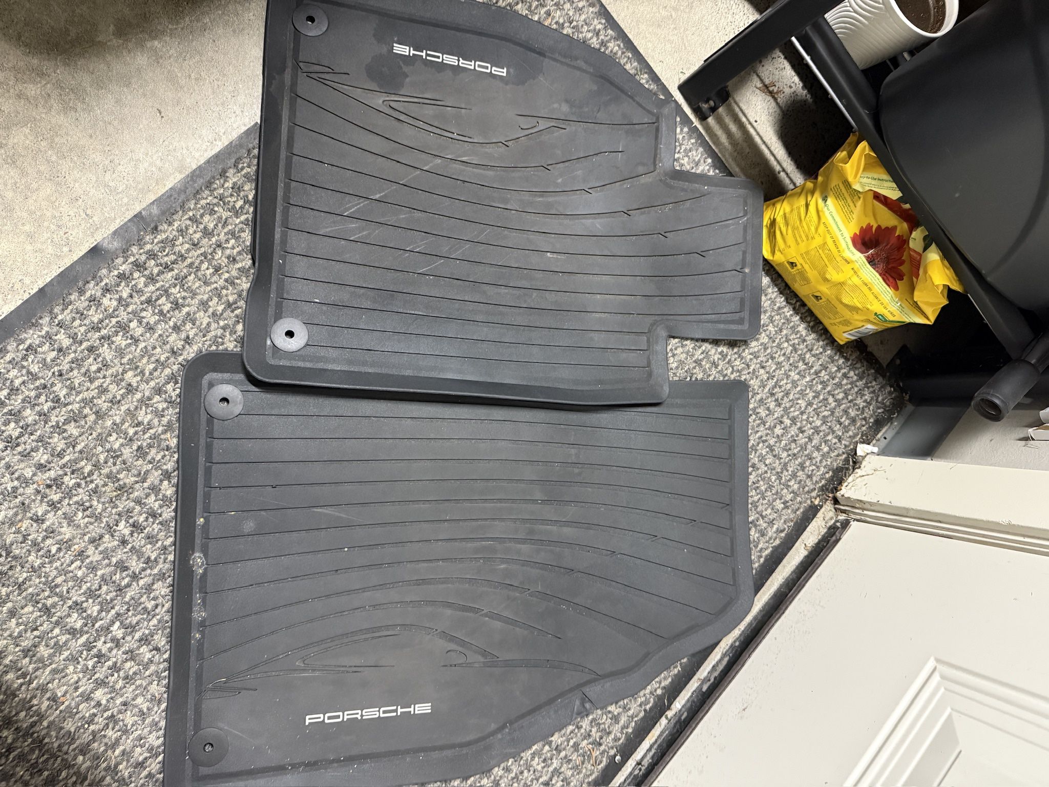 Porsche Cayman 714 all weather floor mats