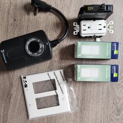 Leviton Switches, Breaker And Timee 