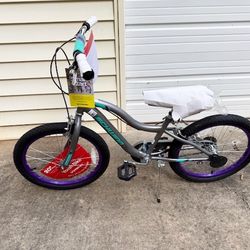 New, Firm, Schwinn Astrid 20" Kids' Bike – Gray