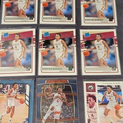 Scottie Barnes 15 Basketball Trading Card Bundle 13 Rookies